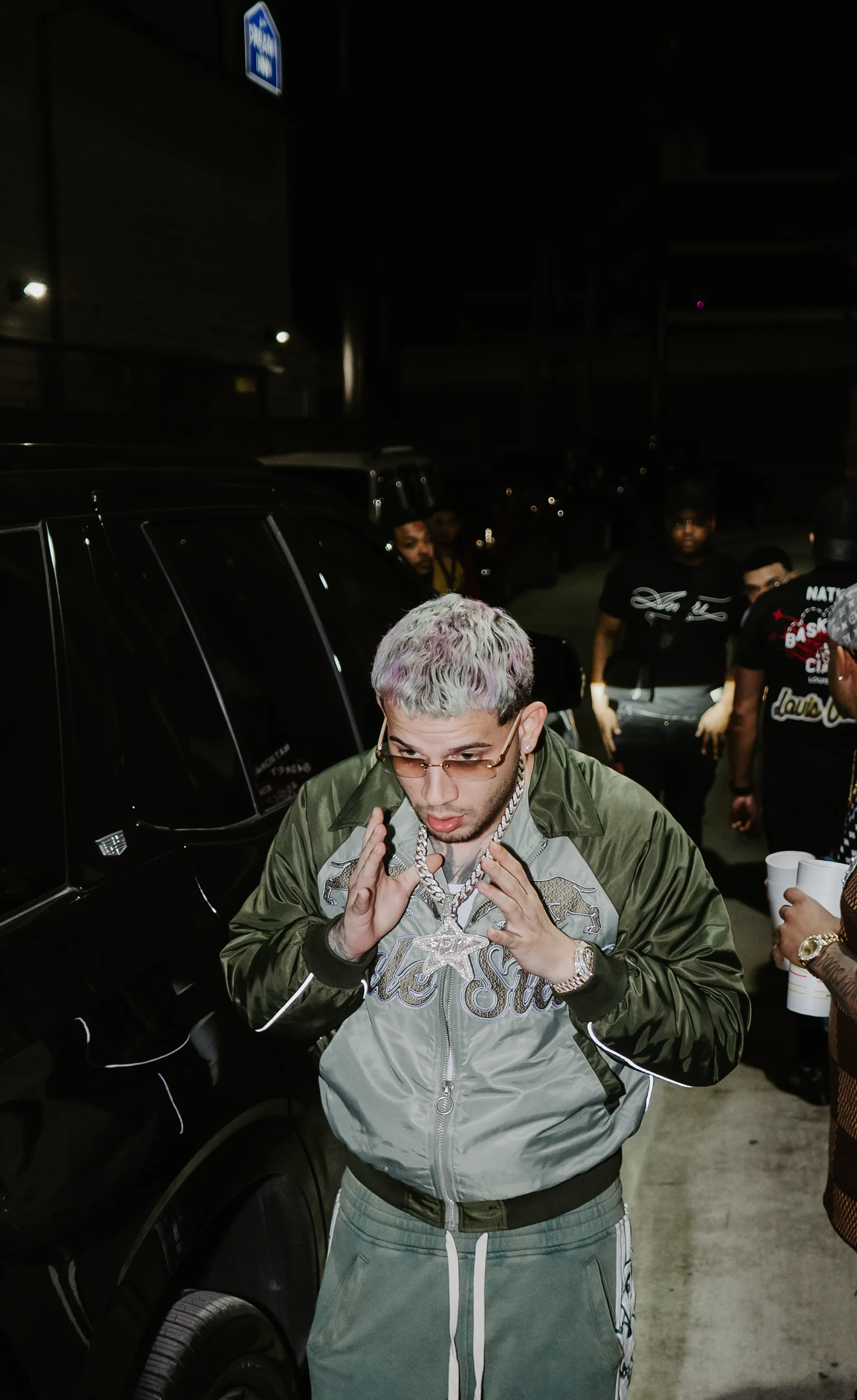 concert and artist photography — Dei V in Houston.