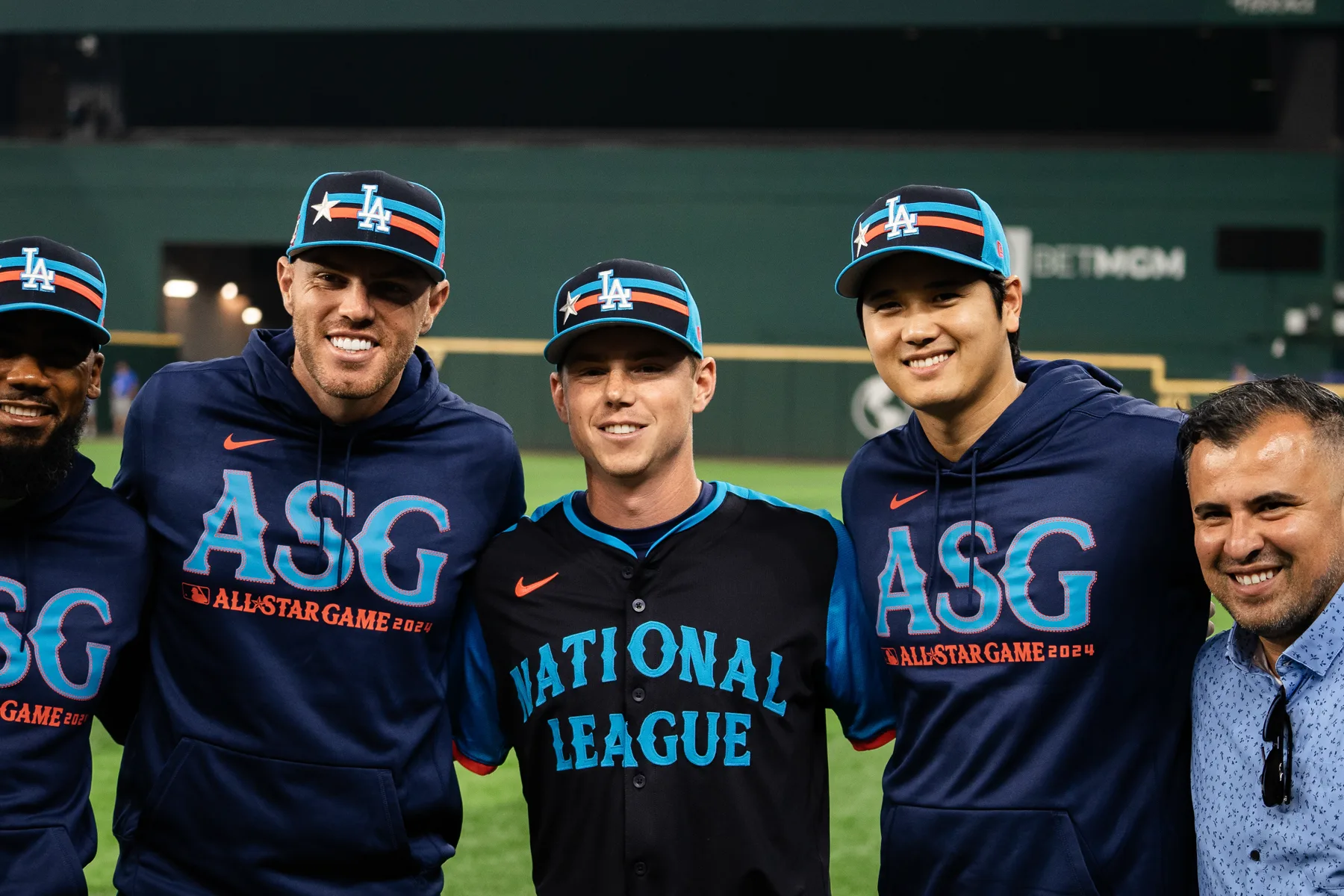 MLB baseball coverage — Players representing the National League.