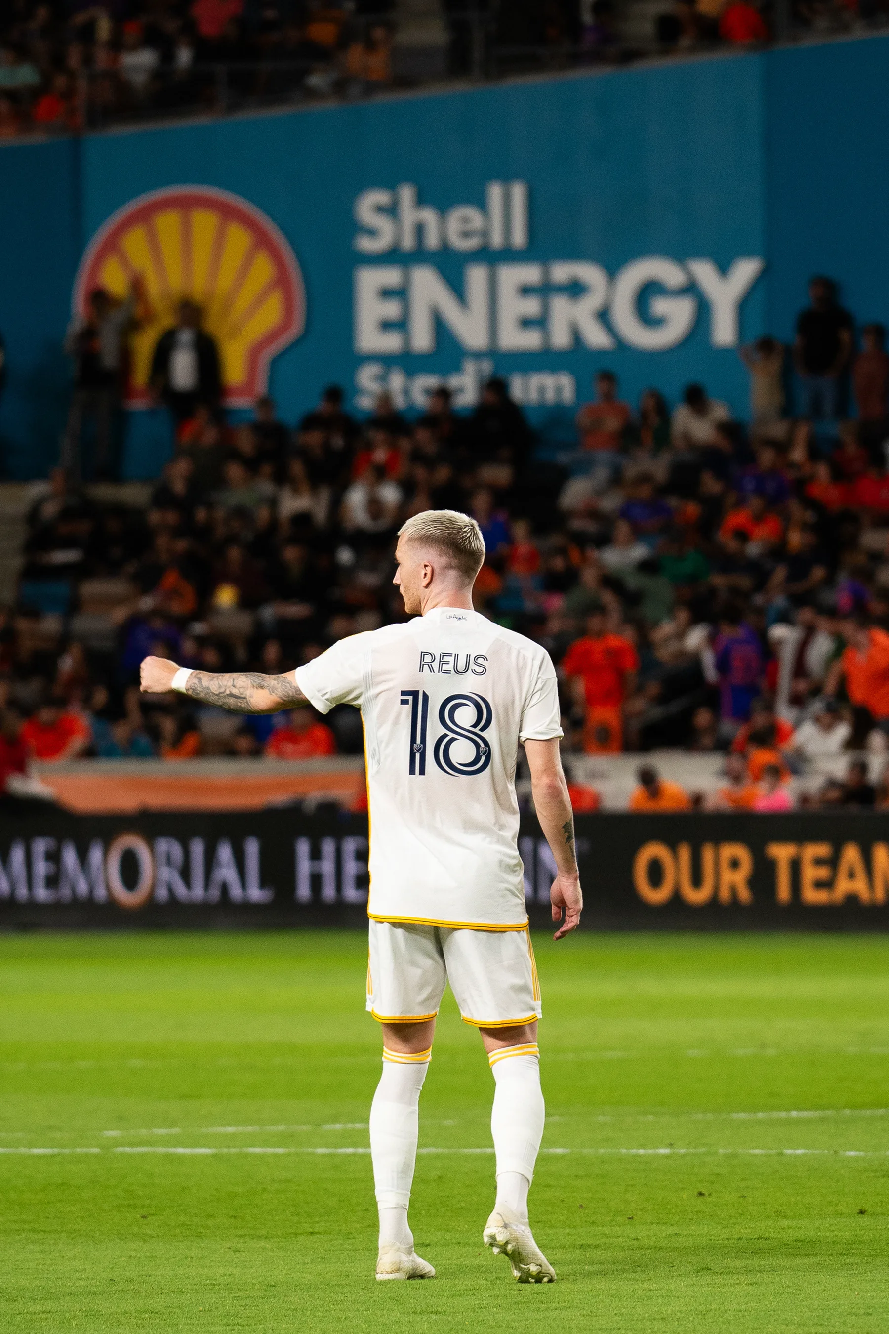 MLS soccer coverage — Marco Reus with LA Galaxy.