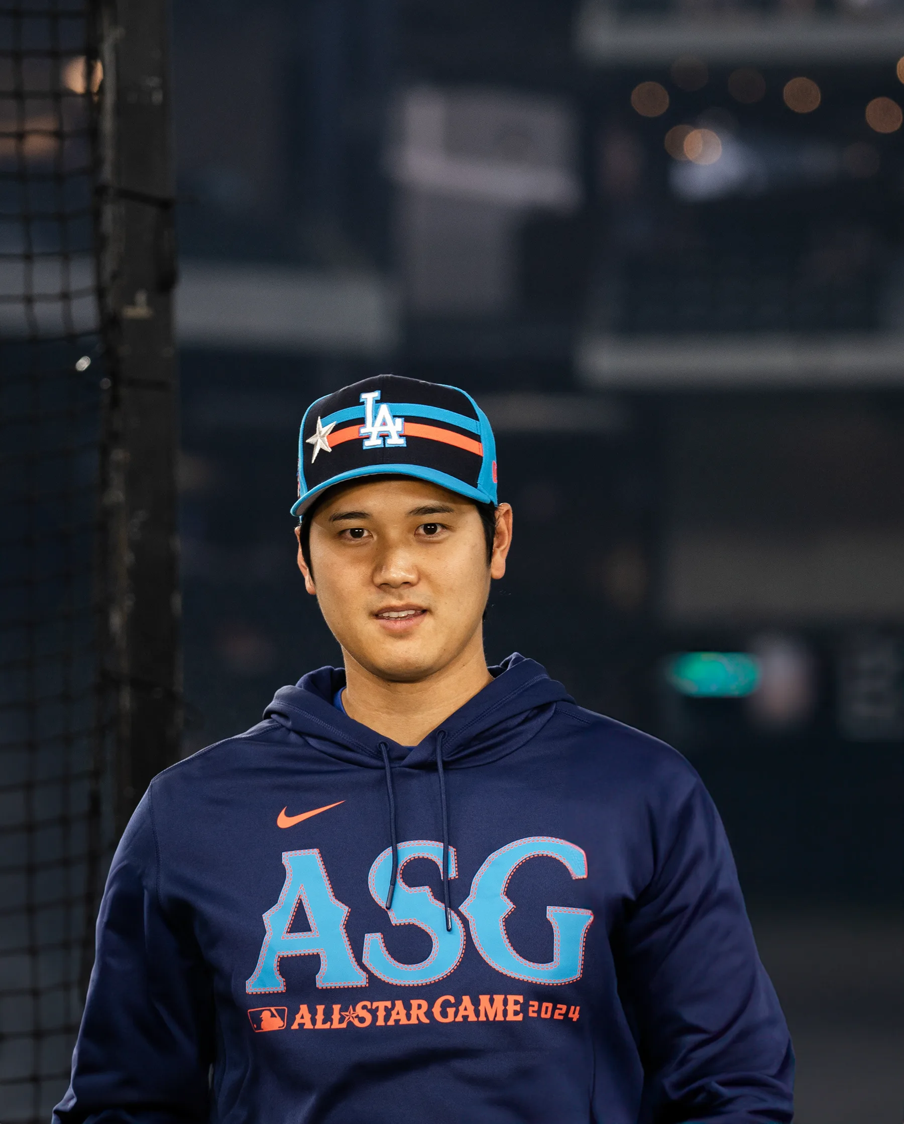 MLB baseball coverage — Shohei Ohtani at the All-Star Game.