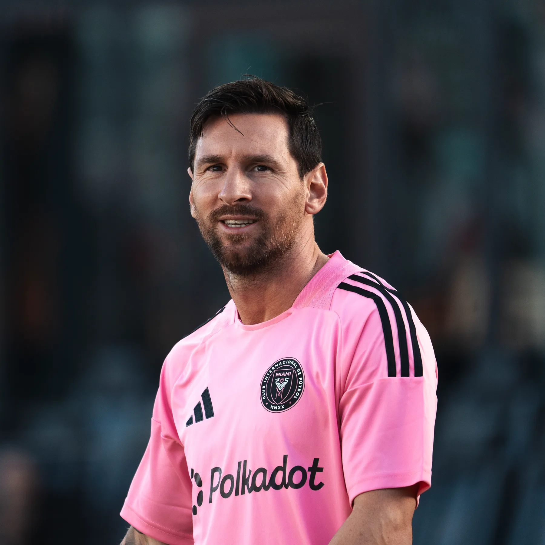 MLS soccer coverage — Lionel Messi during Leagues Cup coverage.